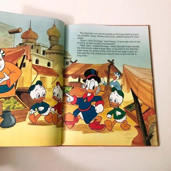 1989 Disney  DuckTales Sphinx For Memories and Sir Gyro GearLoose Hardcover - Picture 11 of 16